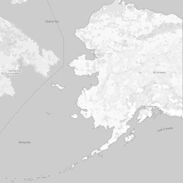 alaska state map