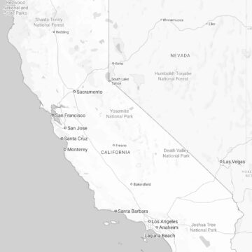 california state map