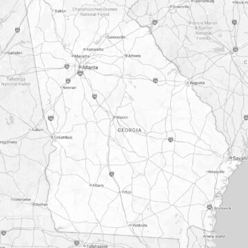 georgia state map