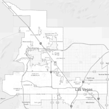 las vegas map