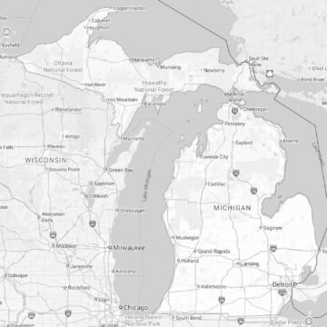 michigan state map