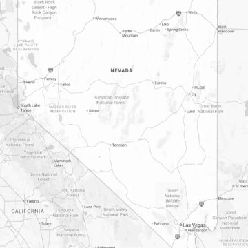 nevada state map