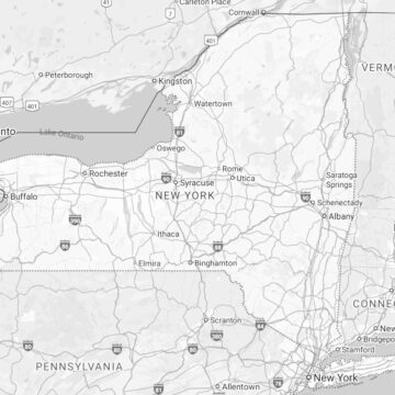 new york state map