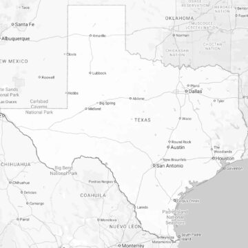 texas state map