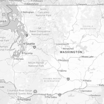 washington state map