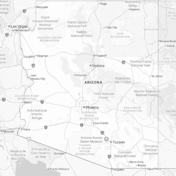 arizona state map