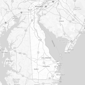 delaware state map
