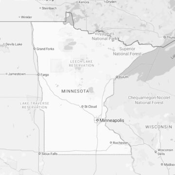 minnesota state map