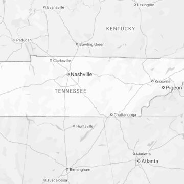 tennessee state map
