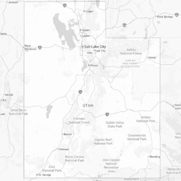 utah state map
