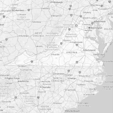 virginia state map