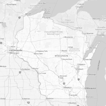 wisconsin state map